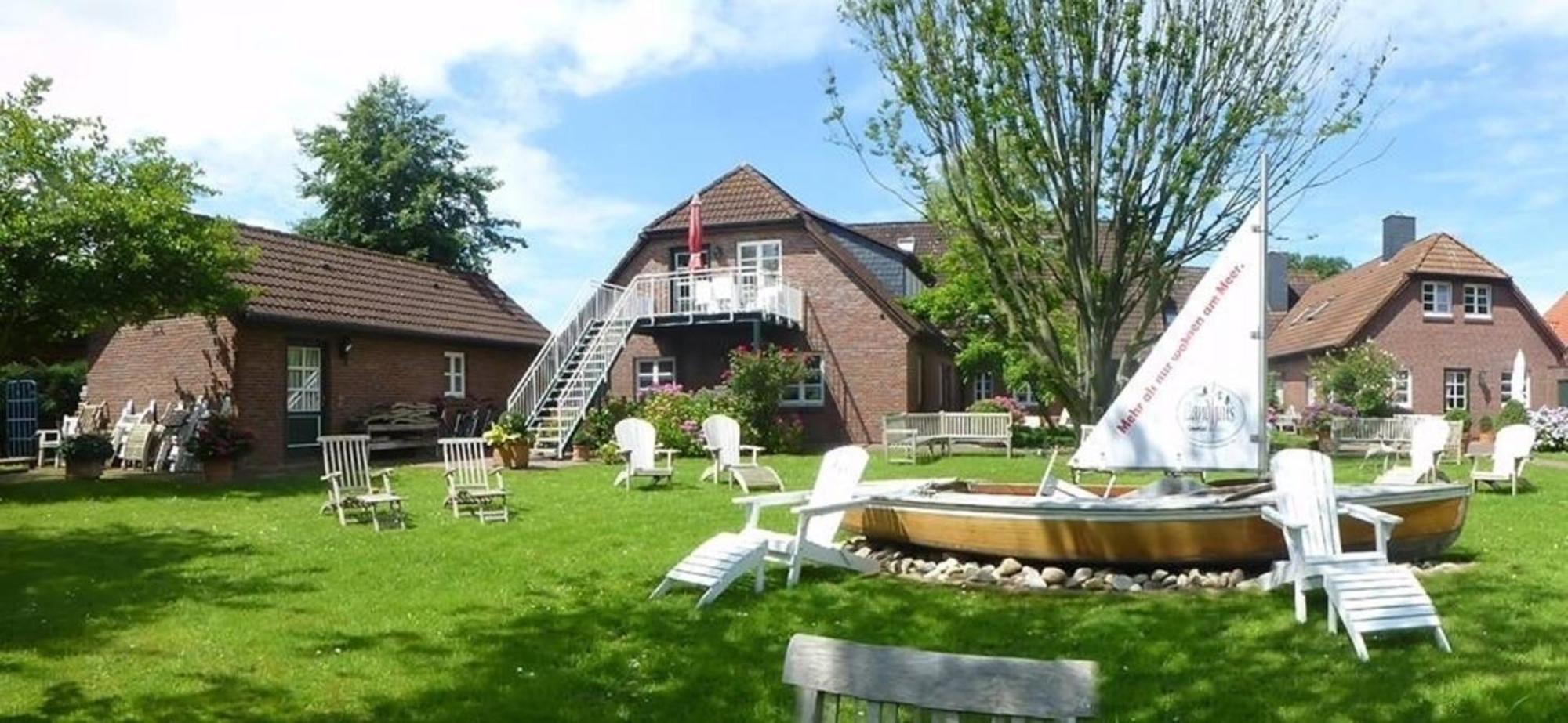 Landhaus Greetsiel Am Hafen "Meeresbrise" ครุมเฮิร์น ภายนอก รูปภาพ
